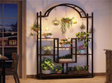 Multi-Layer Plant Stand Large Flower Bonsai Pots Display Rack For Garden Balcony V767-HJ-ZM1627