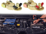 Brass Marine Grade Battery Terminal Top Post, 8 Pairs Battery Terminal Connectors, Battery Terminal V1258-DP02-C-3313