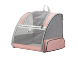 Travel Pet Cat Carrier Backpack Portable Breathable Outdoor Grey V1263-JX-6871