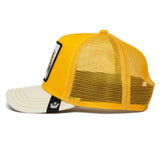 Goorin Bros Trucker Animal Farm Baseball Hat Cap - Roofed Lizard Yellow V563-101-0143-YELLOW