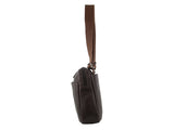 Pierre Cardin Mens Leather 13" Laptop Computer Bag - Brown V563-PC3503-BROWN