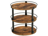 360&deg Rotating Seasoning Organizer Easy Access Space Saving 3 Tier Turntable Seasoning Holder for V1294-YM0901-3118250149811