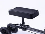 EQUIPMED Knee Scooter Walker, 10 inch Tyres Dual Brakes Bag - Broken Leg Ankle Foot Mobility V219-HELKNSEQS2TA
