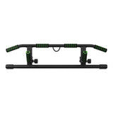Multi-Grip Pull Up Bar Doorway Chin Up Horizontal Bar Home Gym Workout 101cm Length PUB-A-5006A-BK