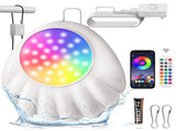 10W RGB Underwater Submersible LED Lights with IP68 Waterproof,16 Million Colors, Music Sync, 12V V1192-AZ-W-17157