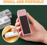Mini Bag Sealer Heat Seal Tool, Upgraded 2 in 1 Rechargeable Portable Handheld Vacuum Food Sealer V1258-DP02-C-2514