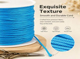 12 Rolls Nylon String for Bracelets, Chinese Knotting Nylon Cord for Jewelry Making, Nylon Beading V1369-AZ3-W-16318