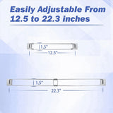 RV Secure Adjustable Bars, Stainless Steel Rods, Food&Drink Stabilizers for RV Refrigerator V1369-AZ3-W-11788