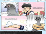 Pigeons Bird Soap Dispenser, Automatic Hand Non-Contact Induction Foam Washer V1192-AZ-W-22841