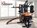 PROFLEX Home Gym Exercise Machine Fitness Equipment Weight Bench Press Set 100lbs V219-FTNMFGPRFA951