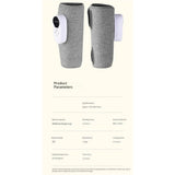 A pair Cordless Leg Massager with Heat and Compression, Rechargeable Leg Compression Massager for V1192-AZ-W-0280