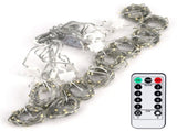3x3 m 300LED Curtain String Light USB Remote Control Lamp Christmas Wedding Party Decoration V1294-YM0901-3119200126111