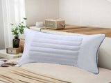 Buckwheat Pillow, Hotel Collection Bed Pillows, Luxury Hotel Quality, Breathable for Cool Sleep, V1366-AZ2-W-23275