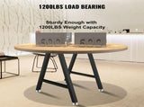 Metal Table Legs 28 x 17.7 inch A-Shaped Desk Legs Set of 2 Heavy Duty Bench Legs with Polyurethane V952-TZZTY28X17.7AAHCPV0