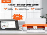 Vinyl Cutter Machine, Bluetooth Connectivity DIY Cutting Machine, Compatible with iOS, Android, V952-QZDTSKZJLYKZDNA00V3