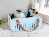 Cotton Woven Basket with PU Leather Handle, Clothes Toys Candy Gifts Cotton Rope Organizer, Living V1189-LWWAL-20260401-06297