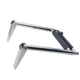 Telescoping Marine Ladder with 316 Stainless Steel Frame and Anti-Slip Steps for Boats, Yachts, V1341-ZY-ZC93S74A-4-STEP