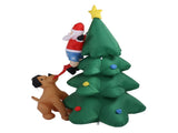 Inflatable Christmas Tree 1.8M Lighting High Speed Low Noise Fans Blow Up Christmas Tree Decoration V1294-YM0901-3115230076411