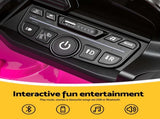 Ride On Car Licensed Audi RS3 Car for Kids 12V Remote Control Pink RCAR-LS-AURS3-PK