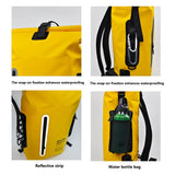 6.6 Gallon Outdoor Backpack, Detachable Shoulder Straps, Transparent Window & Buckle Clips, Suitable V1232-HWFSBB-007