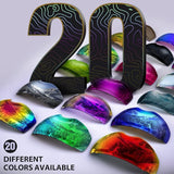OutdoorMaster Ski Goggles PRO - Frameless, Interchangeable Lens 100% UV400 Protection Snow Goggles V1168-M6-194W-AS8T