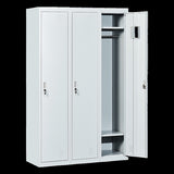 Three-Door Side by Side Office Gym Shed Storage Locker V63-759865