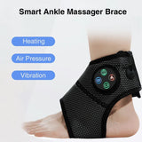 Electric Foot Ankle Massager with Heat Black V728-OBA1005007197652058
