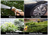 Large Stainless Steel Garden Hose Reel Cart Portable Pipe Holder With Rainproof Sunscreen Protection V985-HOSEREELCOVER