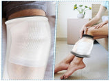 2PCS Waterproof Shower Knee Protector, Reusable and Long Lasting Cast Protector for Showering Burn V1369-AZ3-W-18952