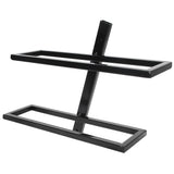 Wall Mounted Red Wine Bottle Holder Rack Storage Shelf for Household Kitchen Bar Decor2 Bottle V1294-YM0718-3115200131111