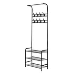 Artiss Clothes Rack Airer Coat Stand 179cm Hanger Rail Closet HANGER-SR6530-STD-BK