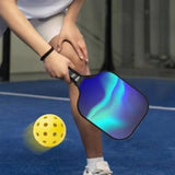 12Pcs Set 40-Hole Pickleball Balls High Bounce Outdoor Pickleball Set Yellow V1308-DSZKI-227-2