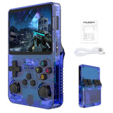 handheld game console, 3.5-inch HD screen, GTA, classic games, portable arcade, PSP-style, V1102-105-27936-PUR-128G