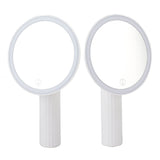 LED Makeup Mirror Portable Handheld Fill in Light Makeup Mirror Large Area Mirror Cosmetic Tool V1294-YM0901-3116230006511