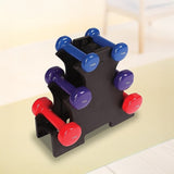 6-Piece Dumbbell Set with Rack V63-770385