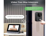 1080P Video Doorbell, Night Vision, USB-C, 2.4GHz WiFi, 2-Way Audio, 256GB V1263-JX-5054