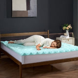 Mattress Topper, Queen Size, 50.8 mm Thickness, Memory Foam Mattress Pad, Cooling Gel Infusion, V952-JYHMD6080INCJRGHRV0
