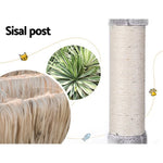 i.Pet Cat Tree Tower Scratching Post Scratcher 161cm Condo House Trees Grey PET-CAT-L161-GR