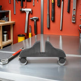 3Pcs Screen Divider Base Black PVC Stand with Floor Protection and Universal Fit for Home Dividers V1366-AZ2-W-18762