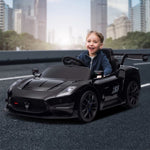 Maserati MC20 GT2 Licensed Electric Kids Ride On Race Car - Black CAR-MST-GT2-BK