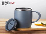 17oz Double Wall Insulated Desk Mug with Lid and Handle, Stainless steel Reusable Cup, Spill-Proof, V1189-LWWAL-20260401-05798