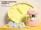 Colored Pencil Sharpener for Kids Gift, Rechargeable Electric Pencil Sharpener, Auto Stop, V1192-AZ-W-2837