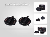2x20cm 500kg Vacuum Suction Cup Glass Lifter Granite Sucker Pump Lift Heavy Duty V63-930001