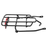 Black Steel Rear Bike Rack Carrier, Design Luggage Holder for Easy Transport V1366-AZ2-W-21498