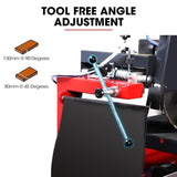 BAUMR-AG 2200W 450mm 18" Brick & Masonry Table Saw, Electric Tile Concrete Cutting, with Stand V219-TOLBCTBMTE4A