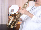 Plastic Saxophone Deflector Sound Deflector with Mute & Reflect Sound Functions for Wind Instrument V1366-AZ2-W-18581