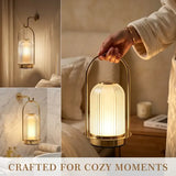 Light Luxury Retro Metal Portable Crystal Lamp, USB Rechargeable 3 Colors Stepless Dimming, Creative V1232-RLTD-001