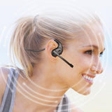 Bluetooth 5.3 Open Ear Headphones With Removable Mic Wireless Headset V1263-JX-7007