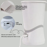 Automatic Dog Paw Cleaner with Silicone Bristles - Electric Dog Paw Washer Cup for Dog Muddy Claws, V1370-AZ4-06967
