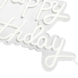 Happy Birthday Neon Sign for Backdrop Acrylic USB Powered LED Neon Sign Light for Birthday Party V1294-YM0901-3115240030811